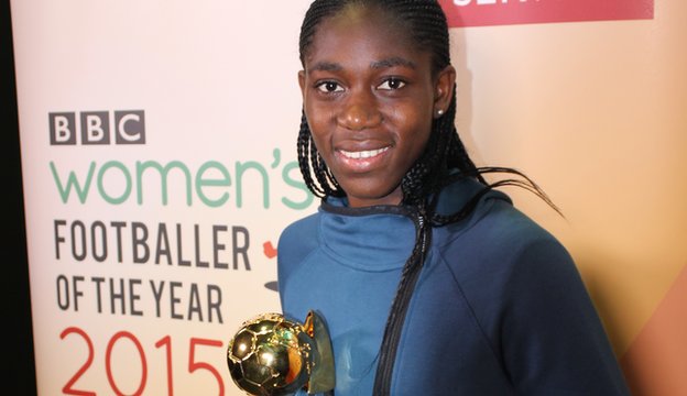 Oshoala signed for Liverpool Ladies in January 2015