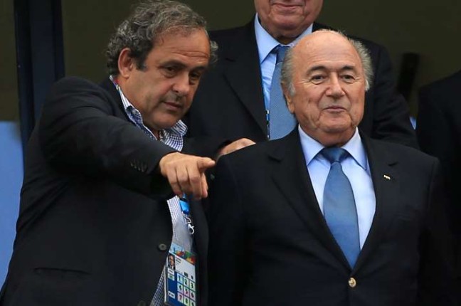 Platini And Blatter Banned For Eight Years | © PA Michel Platini (left) and Sepp Blatter